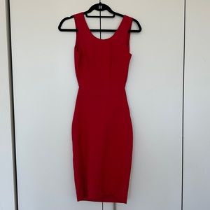 Red sexy cut out dress Elizabeth and James